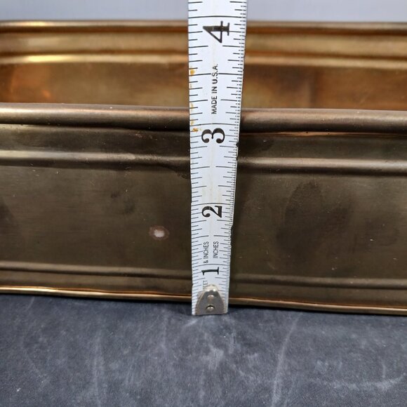 Brass Planter  10" Pot Window Plant - Made in India - Picture 7 of 13